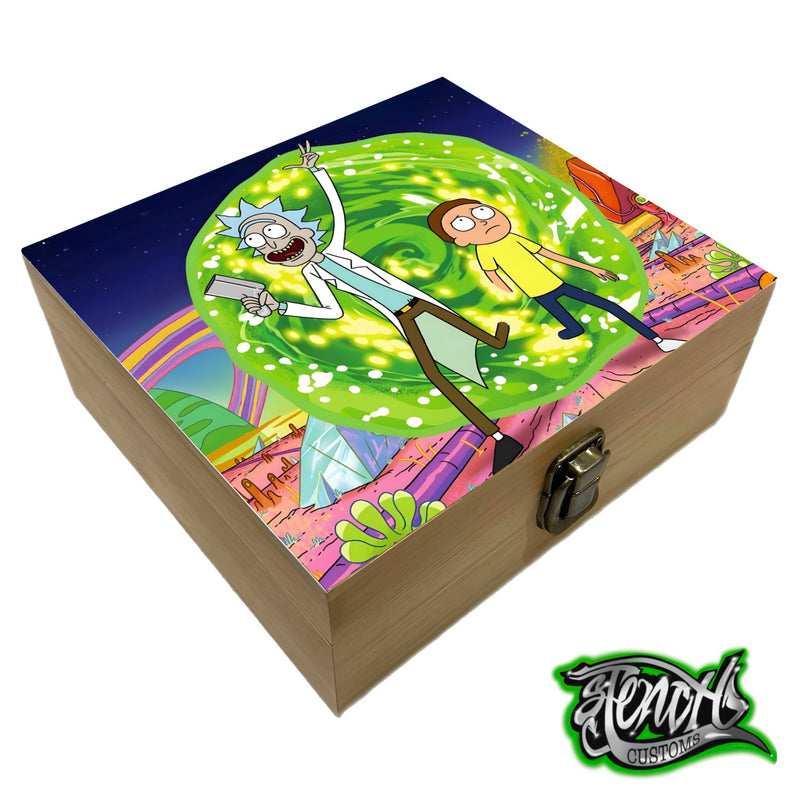 Rick And Morty Stash Box - 5 Designs