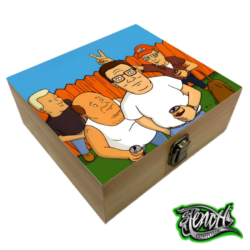 King Of The Hill Stash Box - 2 Design