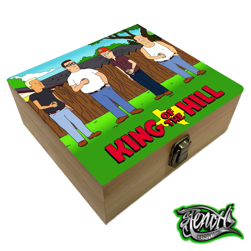 King Of The Hill Stash Box - 2 Design