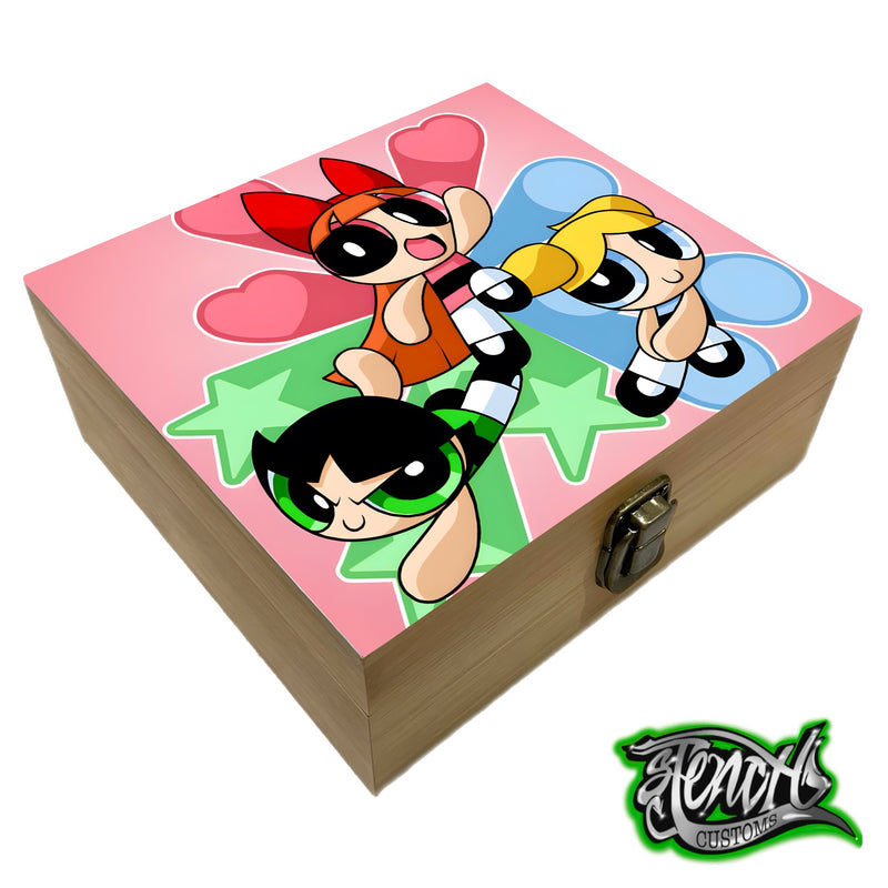 Power Puff Girls Stash Box - 4 Designs