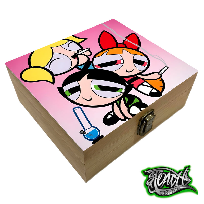 Power Puff Girls Stash Box - 4 Designs