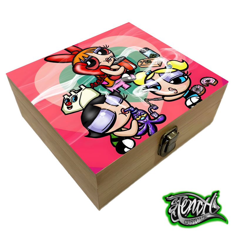 Power Puff Girls Stash Box - 4 Designs