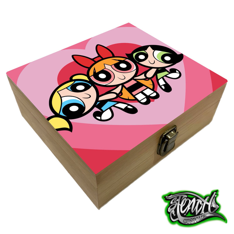Power Puff Girls Stash Box - 4 Designs