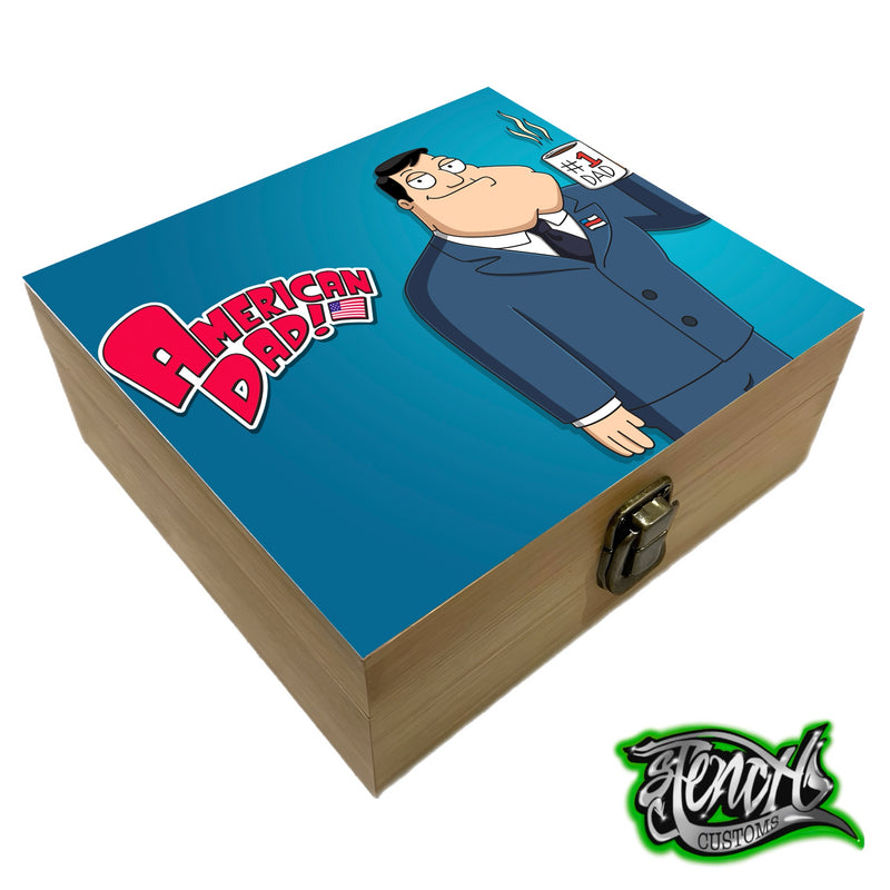 American Dad Stash Box - 3 Designs