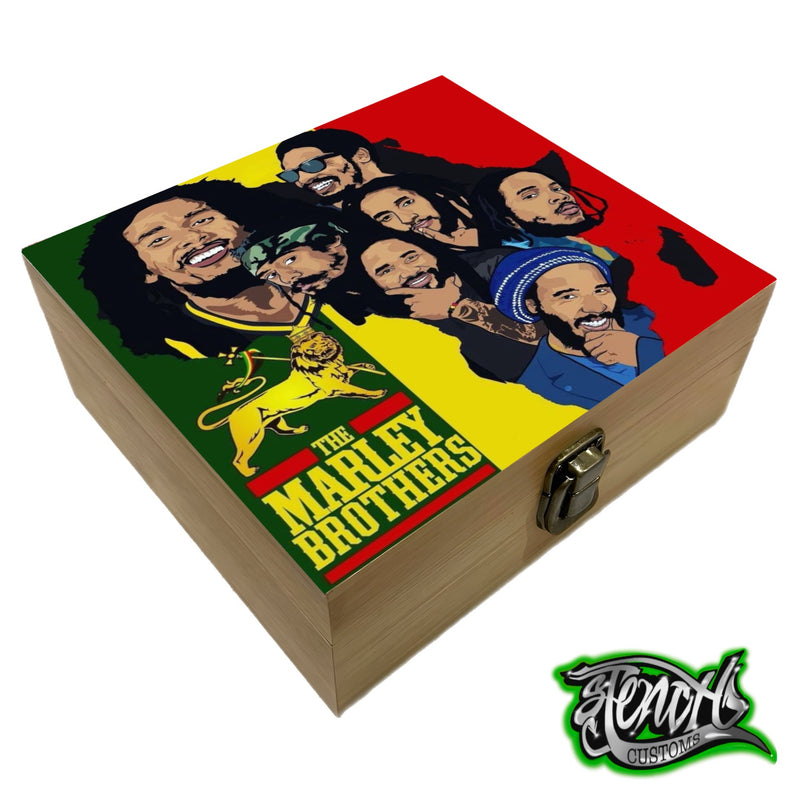 Bob Marley Stash Box - 4 Designs