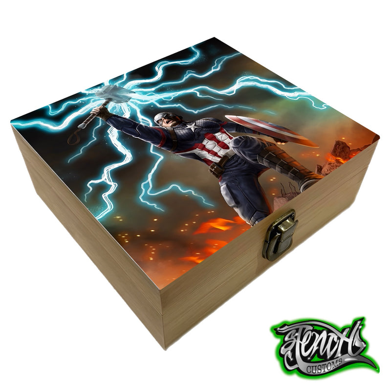 Captain America Stash Box - 5 Designs