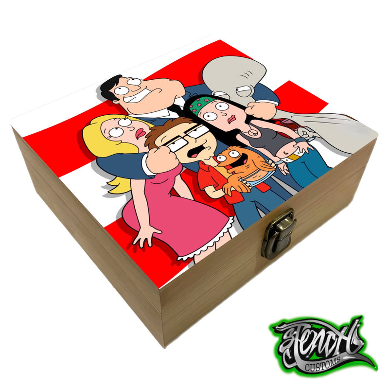 American Dad Stash Box - 3 Designs