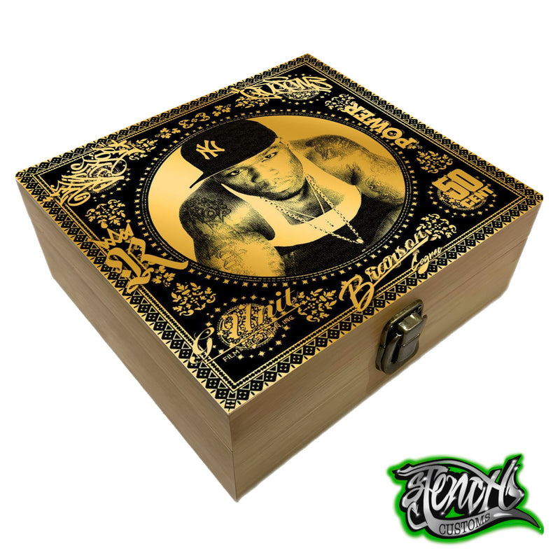 50 Cent Stash Box - 5 Designs