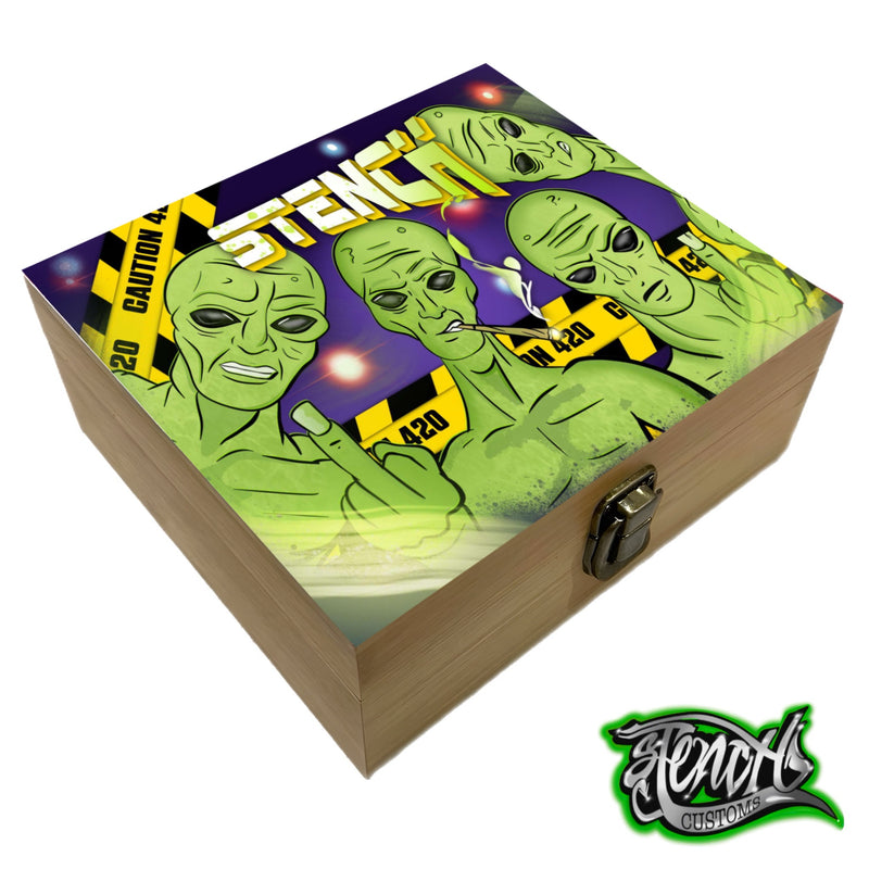 Alien 420 Stash Box - 1 Design
