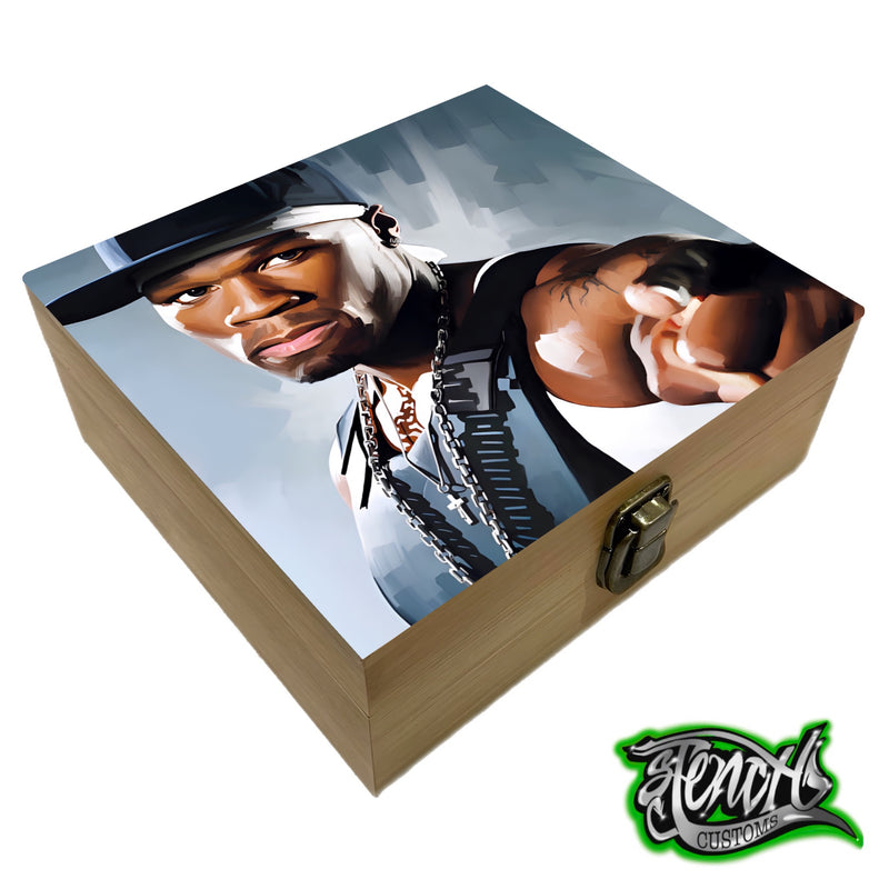 50 Cent Stash Box - 5 Designs